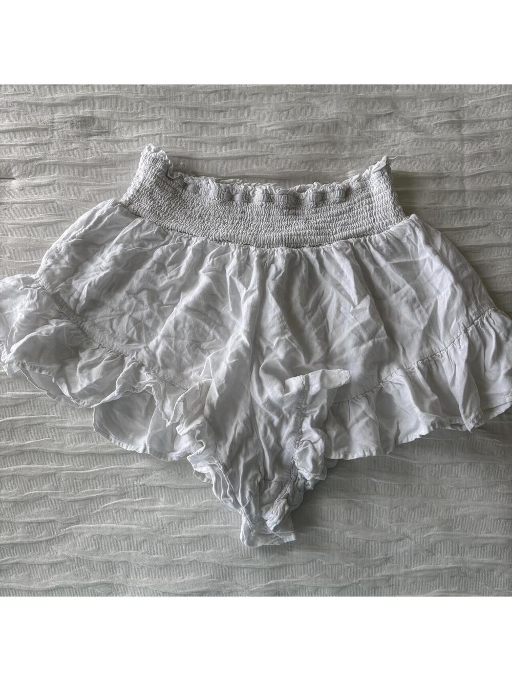 Women's White Shorts